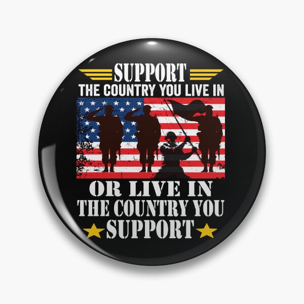 Item preview, Support the Country You Live In or Live In Where You Support designed and sold by BOUCHERIT amine.