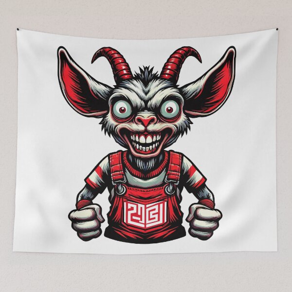 Item preview, Goat Rat Fink - Hot Rod Monster Mash designed and sold by Designowner.