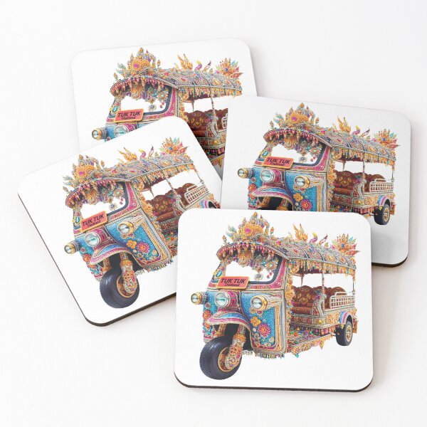 Item preview,  Tuk Tuk AMEZING Thailand Exciting experience symbolic,  Uniqueness of Bangkok Thailand Luxurious, decorated with diamonds, gems, precious gems. designed and sold by Bspaces.