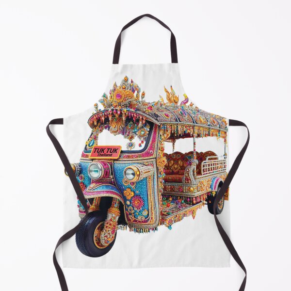 Item preview, Tuk Tuk AMEZING Thailand Exciting experience symbolic, Uniqueness of Bangkok Thailand Luxurious, decorated with diamonds, gems, precious gems. designed and sold by Bspaces.