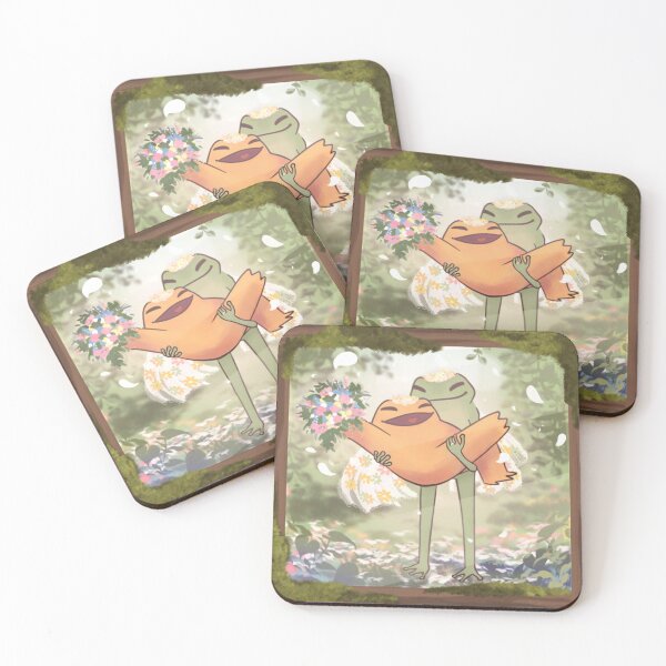 Item preview, Lady Frogs wedding portrait  designed and sold by Dukeofoats.