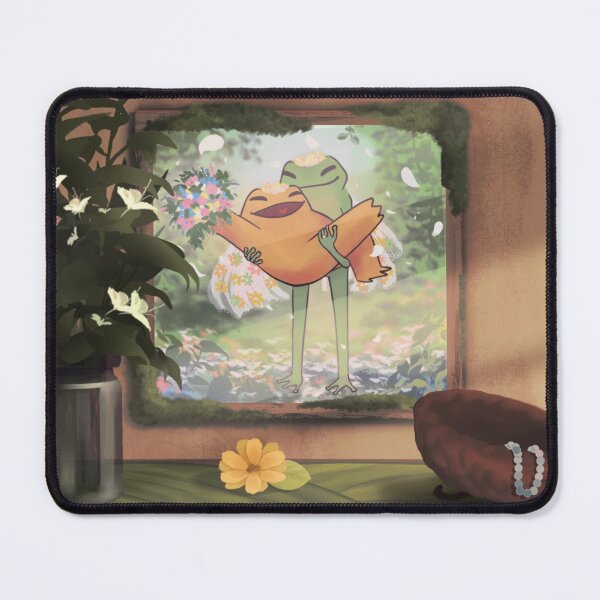 Item preview, Lady Frogs wedding portrait designed and sold by Dukeofoats.