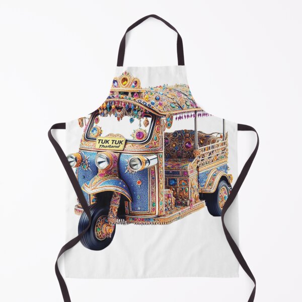 Item preview, Tuk Tuk AMEZING Thailand Exciting experience symbolic, Uniqueness of Bangkok Thailand Luxurious, decorated with diamonds, gems, precious gems. designed and sold by Bspaces.
