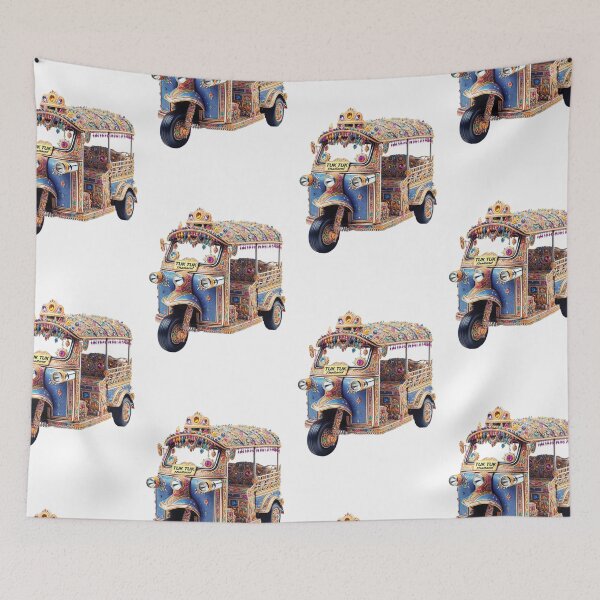 Item preview, Tuk Tuk AMEZING Thailand Exciting experience symbolic,  Uniqueness of Bangkok Thailand Luxurious, decorated with diamonds, gems, precious gems. designed and sold by Bspaces.