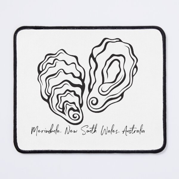 Item preview, Black and White Oyster Merimbula designed and sold by mtourism123.