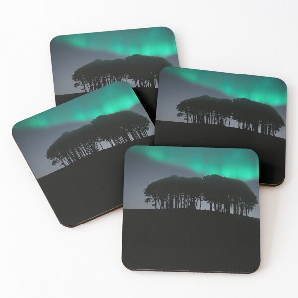 Item preview, Coming Home Trees Aurora Borealis designed and sold by Alisonchambers2.