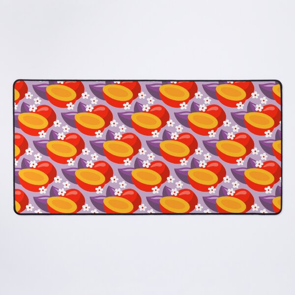 Item preview, 3147 B - tropical fruits / mango, peach, plum pattern designed and sold by RouCouCou.