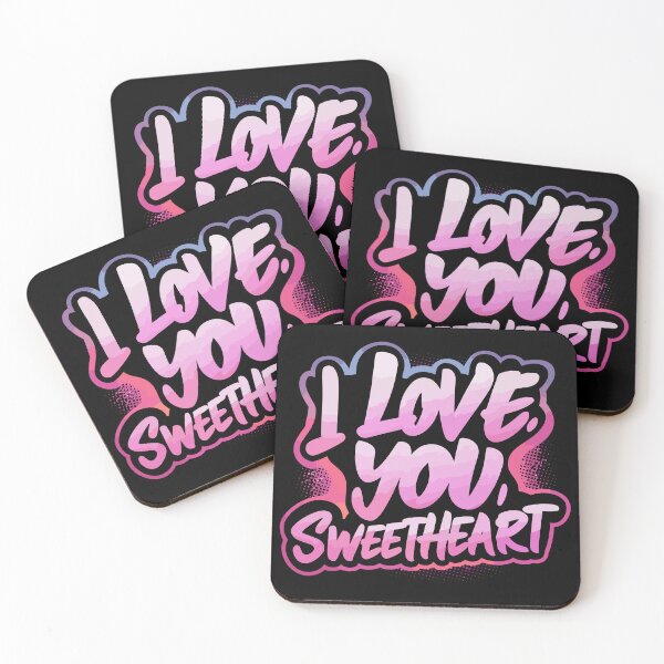 Item preview, I Love You Sweetheart designed and sold by Quirky Shirts.