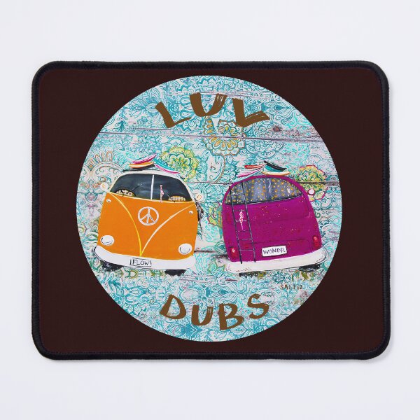 Item preview, LUV DUBS  - FLOW & WONDR VANS designed and sold by SALTi2Art.