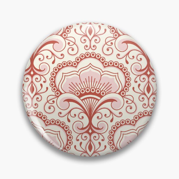 Item preview, 3158 C - floral ornaments / decorative lace, red and white designed and sold by RouCouCou.
