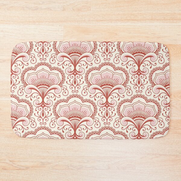 Item preview, 3158 C - floral ornaments / decorative lace, red and white designed and sold by RouCouCou.