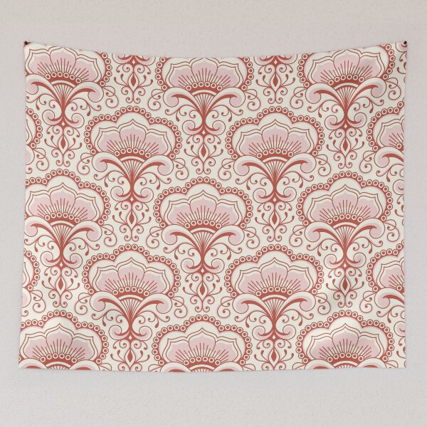 Item preview, 3158 C - floral ornaments / decorative lace, red and white designed and sold by RouCouCou.