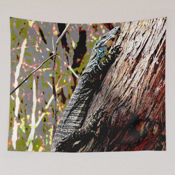 Item preview, Goanna on the Tree! designed and sold by Mickangelhere.