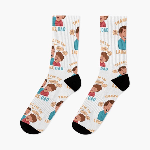 Item preview, Dad's Laughter Legacy" - Heartwarming Father's Day Humor Art designed and sold by HahaHandlesHub.