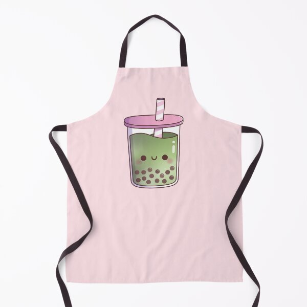 Item preview, Cute Green Tea Matcha Latte Boba Tea designed and sold by rustydoodle.