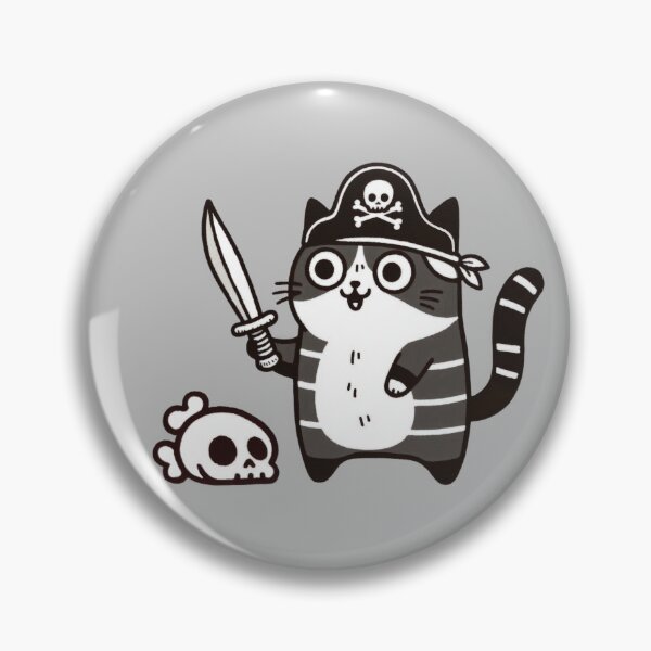 Artikelvorschau, Lustiger Katzenpirat entworfen und verkauft von VerveVerseBoo.