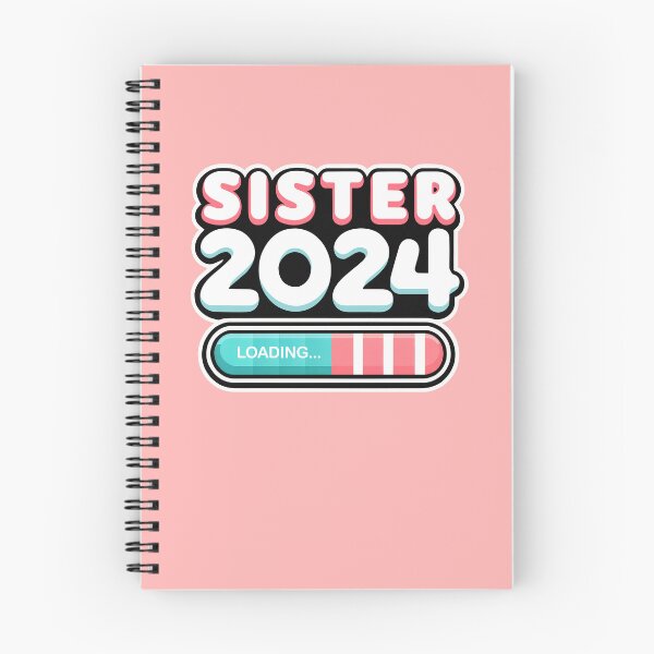 Item preview, Promoted to Sister 2024 Loading Bar Pregnancy Announcement designed and sold by Lollipoppastel.