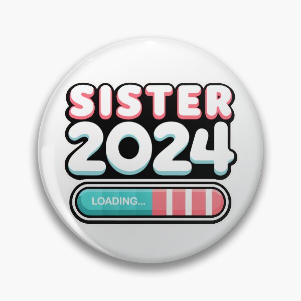 Item preview, Promoted to Sister 2024 Loading Bar Pregnancy Announcement designed and sold by Lollipoppastel.