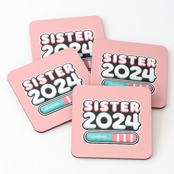 Item preview, Promoted to Sister 2024 Loading Bar Pregnancy Announcement designed and sold by Lollipoppastel.