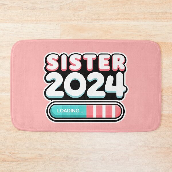 Item preview, Promoted to Sister 2024 Loading Bar Pregnancy Announcement designed and sold by Lollipoppastel.
