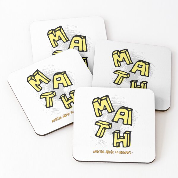 Item preview, math is mental abuse of human funny engineering t-shirt | MATH Mental Abuse To Humans designed and sold by KARTICK DUTTA.