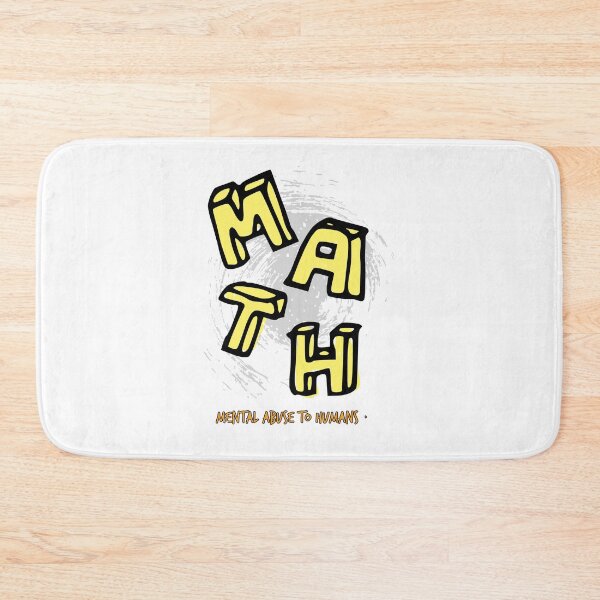 Item preview, math is mental abuse of human funny engineering t-shirt | MATH Mental Abuse To Humans designed and sold by KARTICK DUTTA.