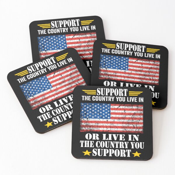 Item preview, Support the Country You Live In or Live In Where You Support designed and sold by BOUCHERIT amine.