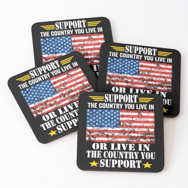 Item preview, Support the Country You Live In or Live In Where You Support designed and sold by BOUCHERIT amine.