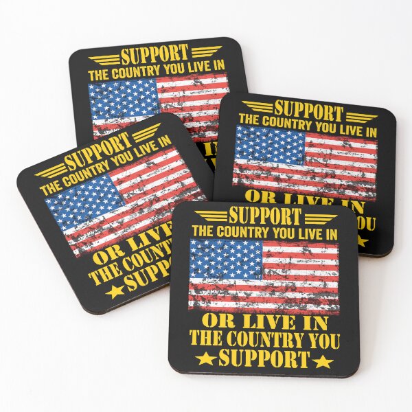 Item preview, Support the Country You Live In or Live In Where You Support designed and sold by BOUCHERIT amine.