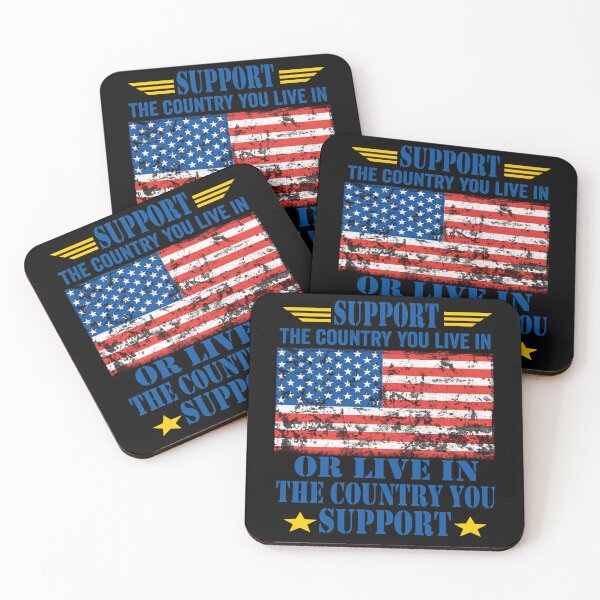 Item preview, Support the Country You Live In or Live In Where You Support designed and sold by BOUCHERIT amine.