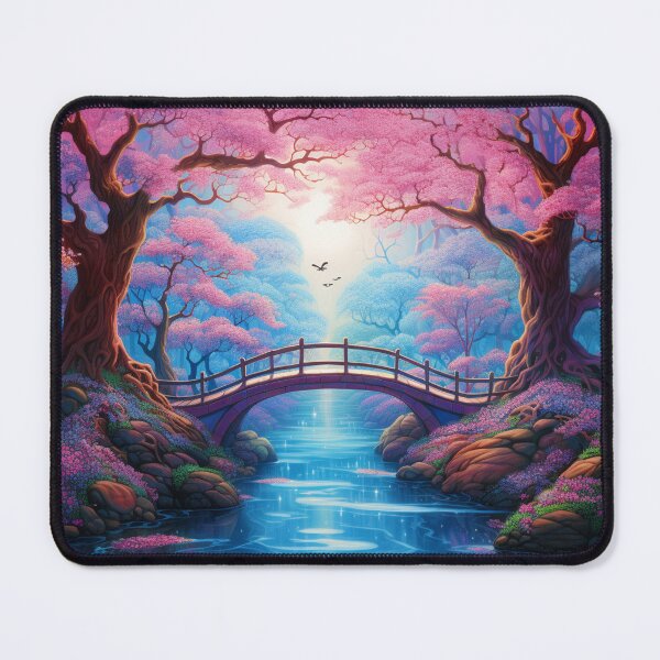 Item preview, Japanese Cherry Blossom Garden designed and sold by Myra365Art.