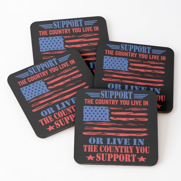 Item preview, Support the Country You Live In or Live In Where You Support designed and sold by BOUCHERIT amine.