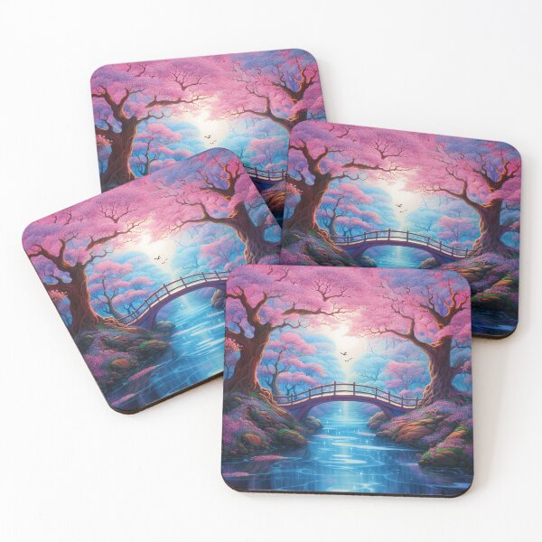 Item preview, Japanese Cherry Blossom Garden designed and sold by Myra365Art.