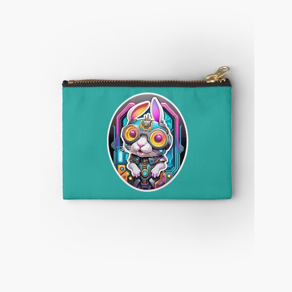 Item preview, Cool Cyberpunk Cyborg Rabbit designed and sold by TheArtOfPat.