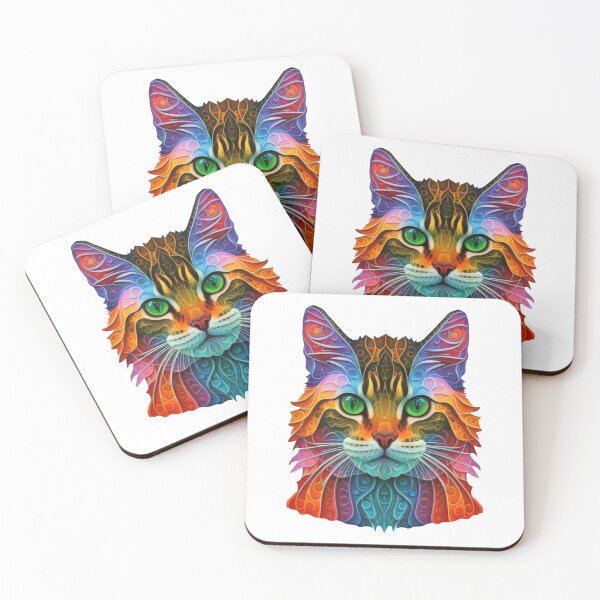 Item preview, Vibrant Cat: Rainbow Fantasy designed and sold by BNZ3.
