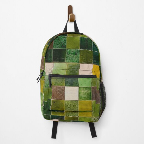 Item preview, square green earthy tiles interior decore designed and sold by hahacore.