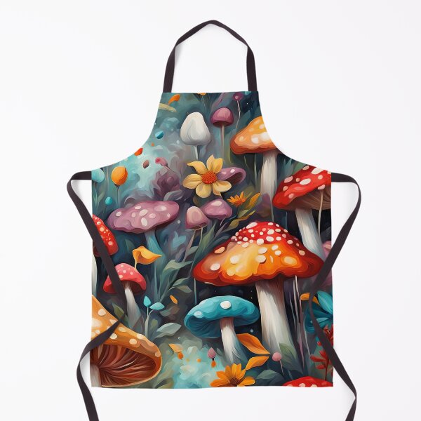 Item preview, Mushrooms: Vibrant Fungi Fantasia 017 designed and sold by REALDesign-Shop.