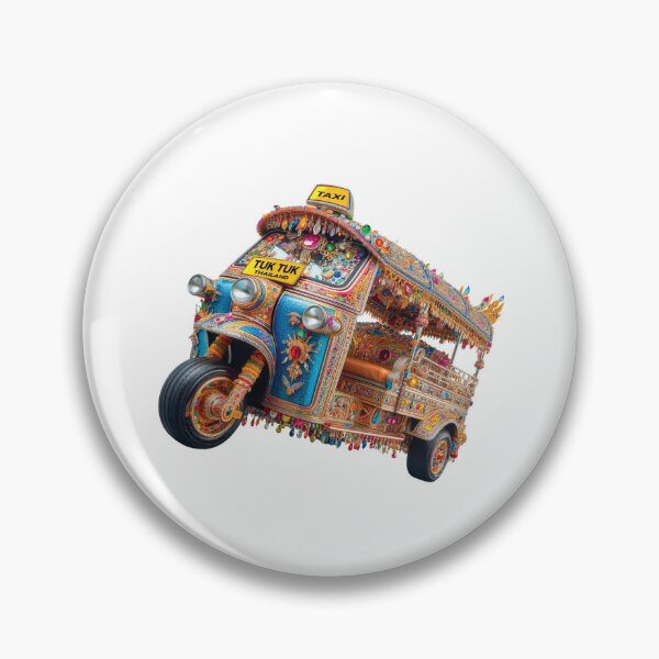 Item preview, Tuk Tuk Vol:7 AMEZING Thailand Exciting experience symbolic, Uniqueness of Bangkok Thailand Luxurious, decorated with diamonds, gems, precious gems. designed and sold by Bspaces.