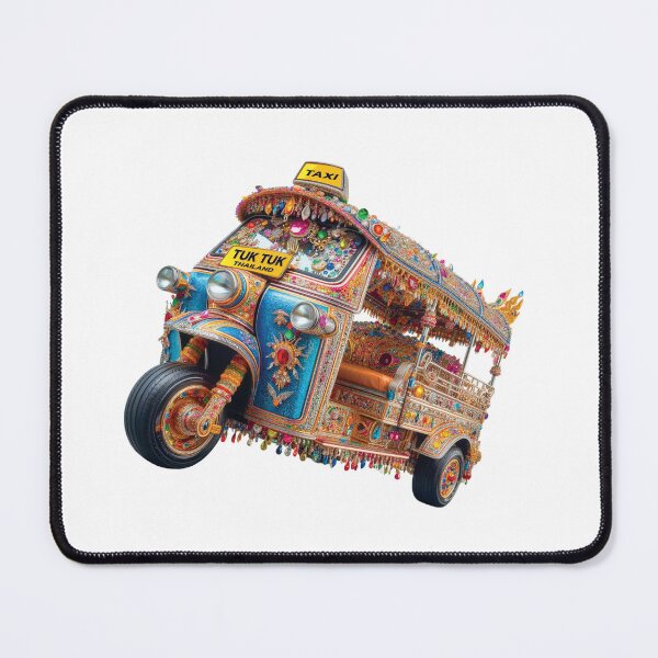 Item preview,  Tuk Tuk  Vol:7 AMEZING Thailand Exciting experience symbolic,  Uniqueness of Bangkok Thailand Luxurious, decorated with diamonds, gems, precious gems. designed and sold by Bspaces.