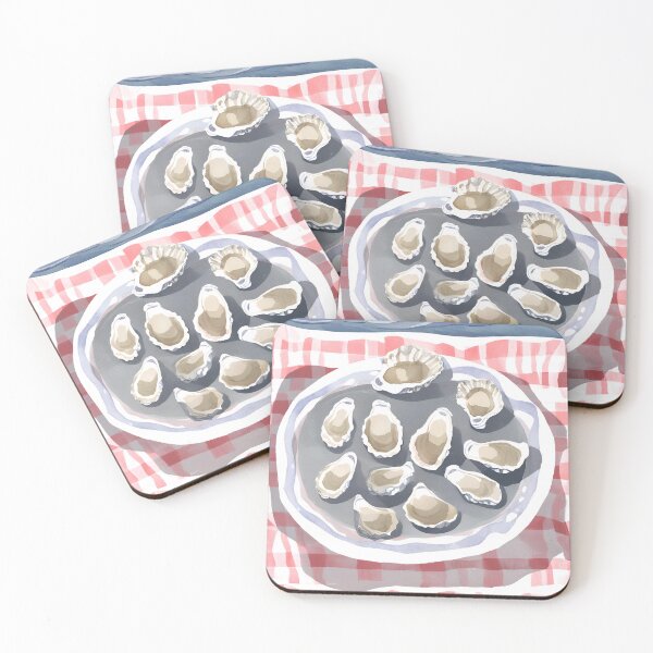 Item preview, Watercolour Digital Art Oysters designed and sold by mtourism123.