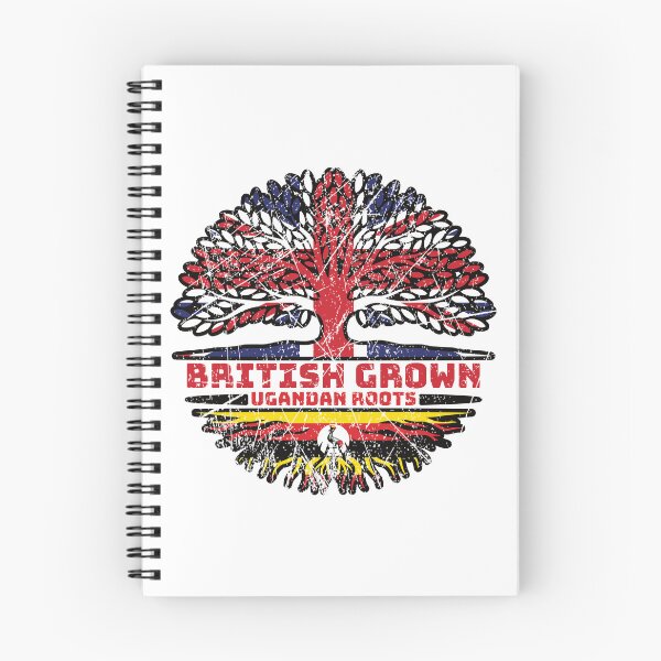 Item preview, Uganda Ugandan Uk United Kingdom British Tree Roots Flag designed and sold by FlagX.