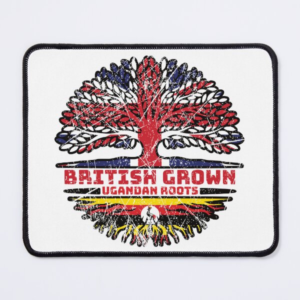 Item preview, Uganda Ugandan Uk United Kingdom British Tree Roots Flag designed and sold by FlagX.