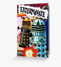 Weetabix Doctor Who 1977 Exterminate Greeting Card