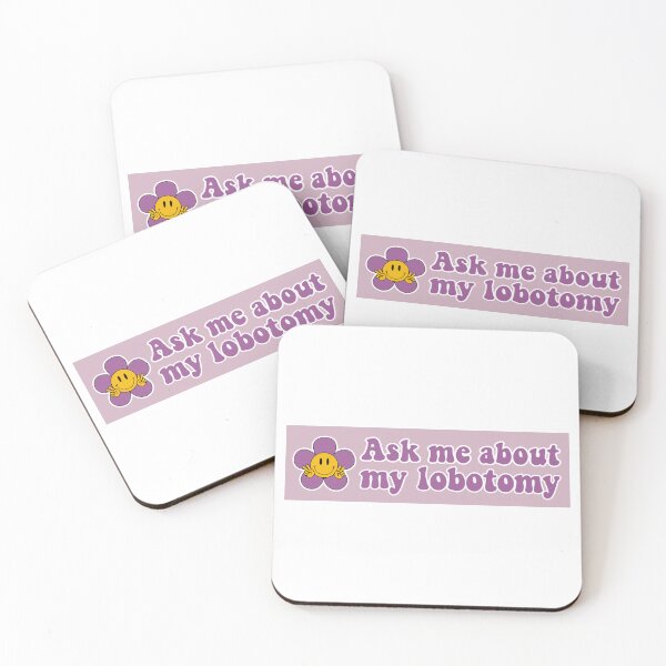 Item preview, Ask Me About My Lobotomy Funny Bumper designed and sold by BUMPER-STICKERS.