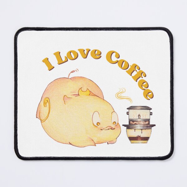 Item preview, Pig Moon likes traditional Vietnamese coffee designed and sold by B/S Art Studio (Vietnam) Bam Bi.