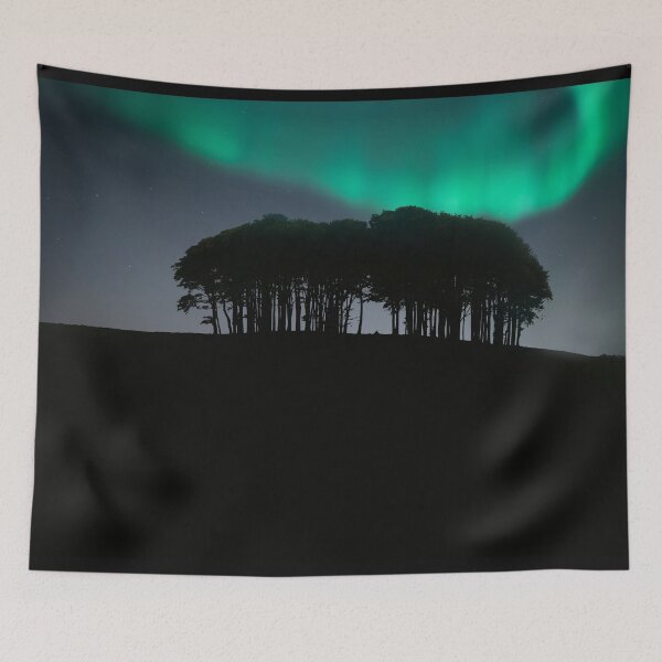 Item preview, Coming Home Trees Aurora Borealis designed and sold by Alisonchambers2.