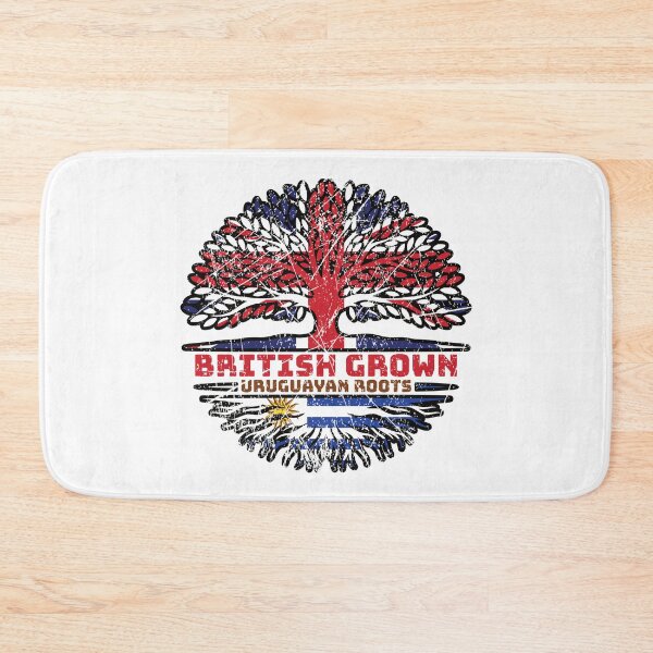 Item preview, Uruguay Uruguayan Uk United Kingdom British Tree Roots Flag designed and sold by FlagX.