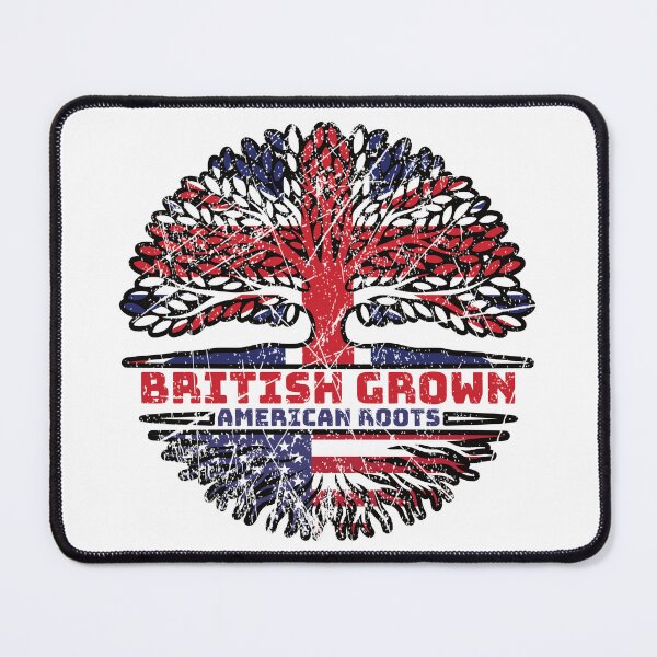 Item preview, US American USA United States Uk United Kingdom British Tree Roots Flag designed and sold by FlagX.