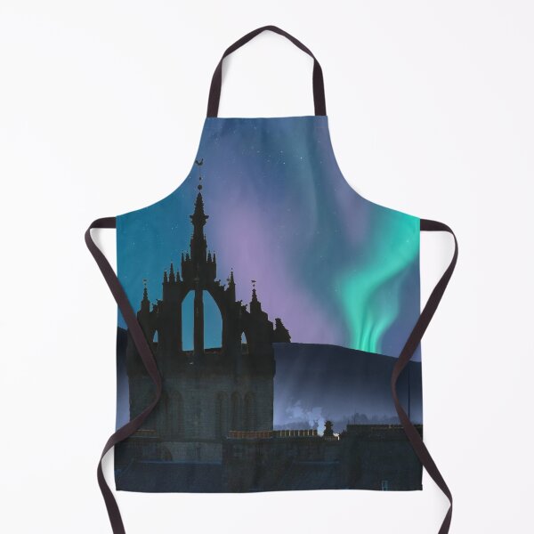 Item preview, Edinburgh Aurora Borealis Cityscape designed and sold by Alisonchambers2.