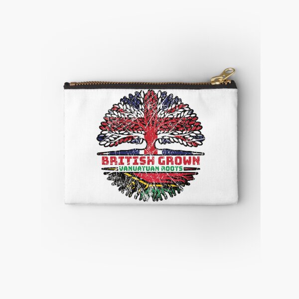 Item preview, Vanuatu Vanuatuan Vanuan Uk United Kingdom British Tree Roots Flag designed and sold by FlagX.